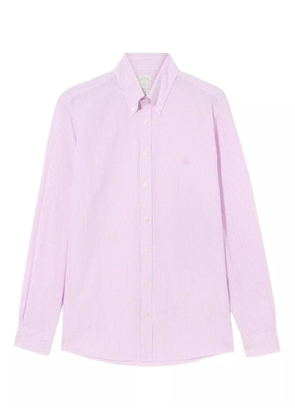 Brooks Brothers striped button-down shirt - Purple