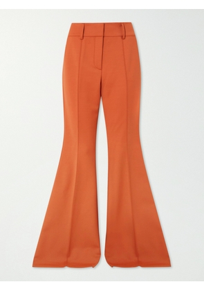 Gabriela Hearst - Rhein Wool-blend Flared Pants - Orange - IT36,IT38,IT40,IT42,IT44,IT46,IT48