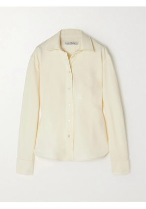 Max Mara - Douglas Wool Shirt Jacket - White - UK 4,UK 6,UK 8,UK 10,UK 12,UK 14,UK 16,UK 18