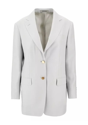 Tagliatore linen blazer - Grey