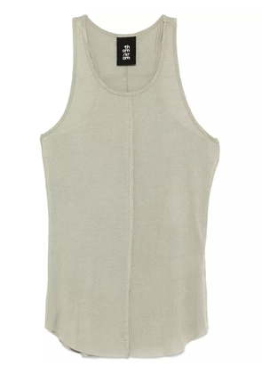 Thom Krom scoop-neck top - Green