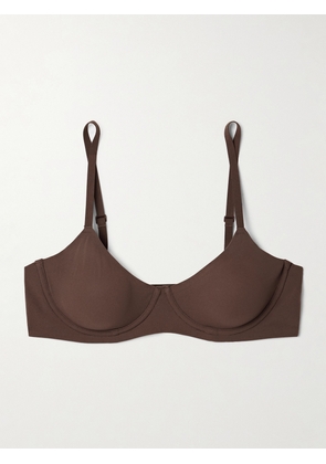 SKIMS - Fits Everybody Unlined Demi Bra - Cocoa - Brown - 32A,34A,32B,34B,36B,38B,32C,34C,36C,38C,32D,34D,36D,38D,32DD,34DD,36DD,38DD,32DDD,34DDD,36DDD,38DDD