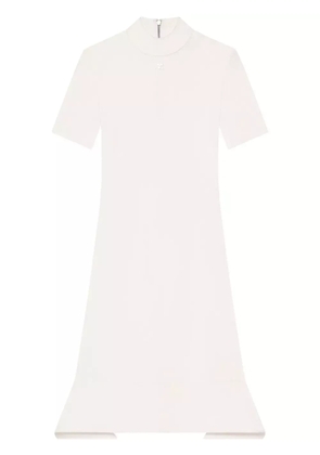 Courrèges Scuba mini dress - Neutrals