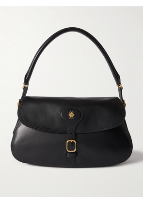 BALLY - Beckett Leather Shoulder Bag - Black - One size