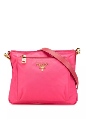 Prada Pre-Owned 2010-2023 Tessuto Zip Top crossbody bag - Pink