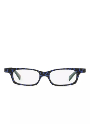 Alain Mikli geometric-patterned glasses - Blue