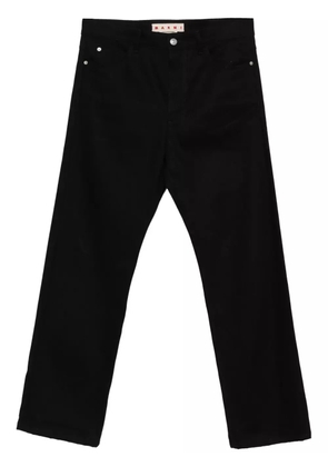 Marni straight-leg trousers - Black