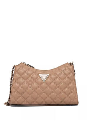 GUESS USA Giully quilted shoulder bag - Neutrals
