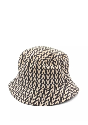 Valentino Garavani Pre-Owned 2000s VLogo-Signature bucket hat - Black