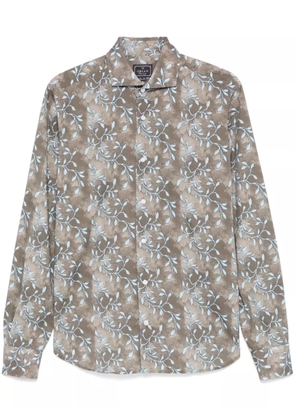 Orian floral print shirt - Grey