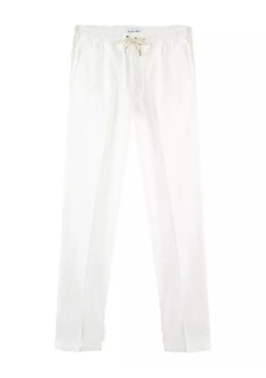 Maison Labiche drawstring trousers - White