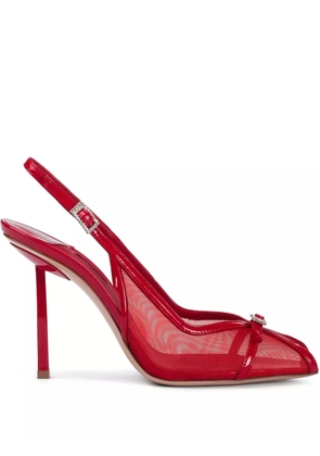 Le Silla 100mm Vittoria pumps - Red
