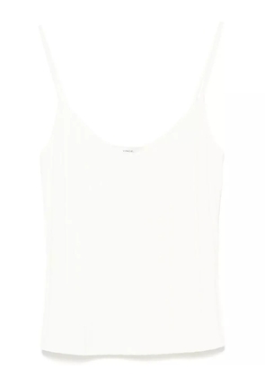 Vince ribbed tank top - Neutrals