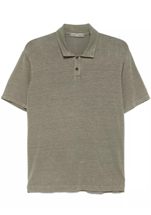Daniele Fiesoli textured polo shirt - Green