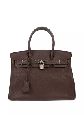 Hermès Pre-Owned 2010 Birkin 30 leather tote bag - Brown