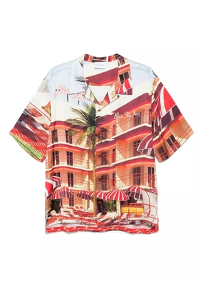 BLUE SKY INN Tile Inn shirt - Red