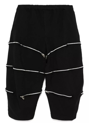 Black Comme Des Garçons detachable-panels trousers
