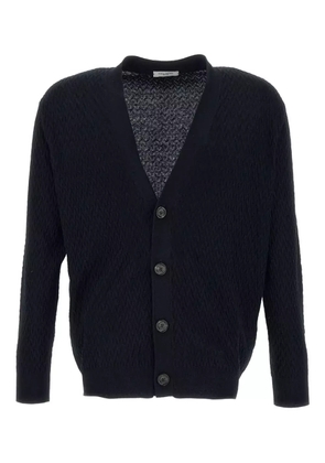 Paolo Pecora cotton cardigan - Black