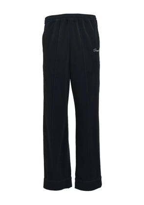 BREATH script-logo track pants - Black