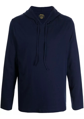 Polo Ralph Lauren pony-detail hoodie - Blue