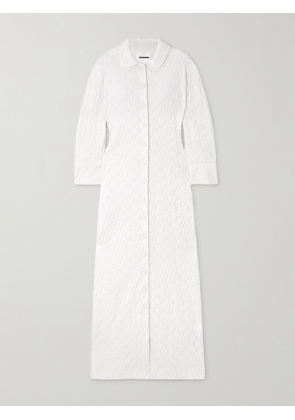 Jil Sander - Cloqué Maxi Dress - Off-white - FR 34,FR 36,FR 38,FR 40,FR 42,FR 44