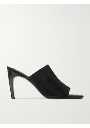 TOTEME - Suede Mules - Black - IT35,IT36,IT37,IT38,IT39,IT40,IT41,IT42