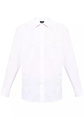 ETRO floral-print cotton shirt - White