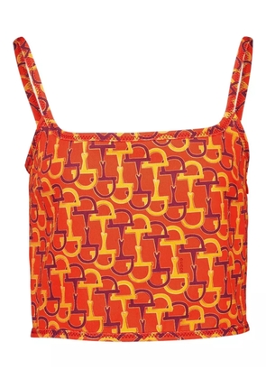 Gucci Horsebit-print top - Orange