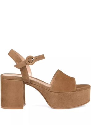 Gianvito Rossi 35mm Carol sandals - Neutrals