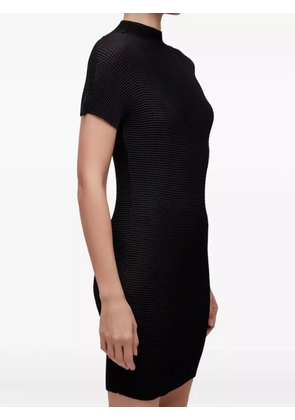Osklen textured mini dress - Black