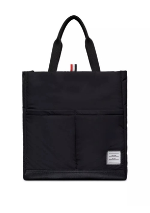 Thom Browne padded tote bag - Black