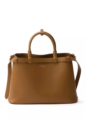 Prada medium Buckle tote bag - Brown