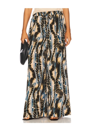 Ulla Johnson Sawyer Pant in Black, Blue. Size 4. Also in 6.