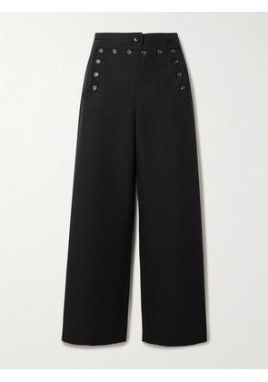BODE - Sailor Wool-twill Straight-leg Pants - Black - 25,26,27,28,29,30,31,32,33
