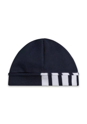 Thom Browne 4-Bar stripe beanie - Blue