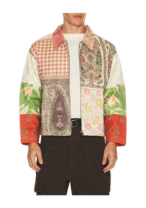 Found Tapestry Twill Jacket in Cream. Size L. Also in M, S, XL/1X, XXL/2X.