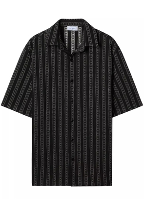 Off-White Arrows striped shirt - Black