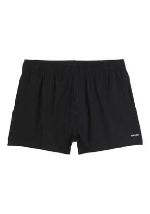 Osklen elastic-waistband pocket shorts - Black