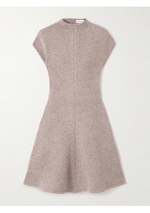 Magda Butrym - Cashmere-blend Mini Dress - Neutrals - FR 34,FR 36,FR 38,FR 40