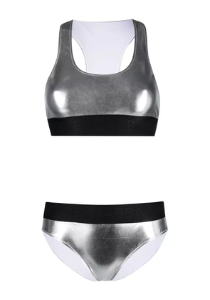 Dolce & Gabbana metallic-effect bikini - Silver