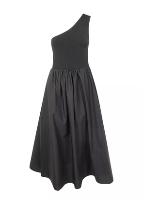 TWINSET one-shoulder midi dress - Black