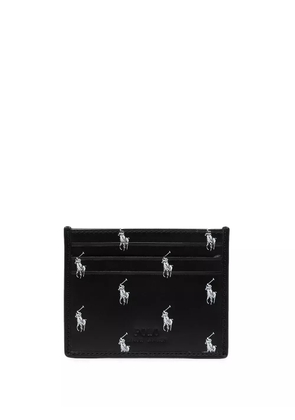 Polo Ralph Lauren Polo Pony leather cardholder - Black