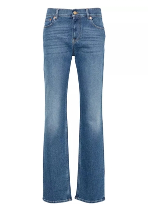 Valentino Garavani logo-plaque jeans - Blue