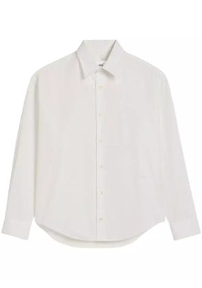 AMI Paris boxy-fit cotton shirt - White