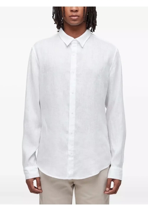 Osklen long-sleeves linen shirt - White
