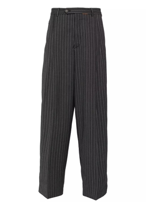 Marni striped trousers - Black