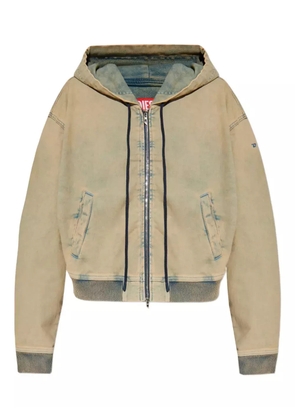 Diesel zip-up hoodie - Green