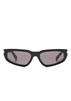 Saint Laurent Eyewear Nova oval-frame sunglasses - Black