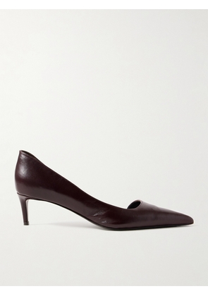 KHAITE - Jett Leather Pumps - Burgundy - IT36,IT37,IT37.5,IT38,IT38.5,IT39,IT39.5,IT40,IT41