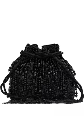 Gestuz Gzpear beaded tote bag - Black